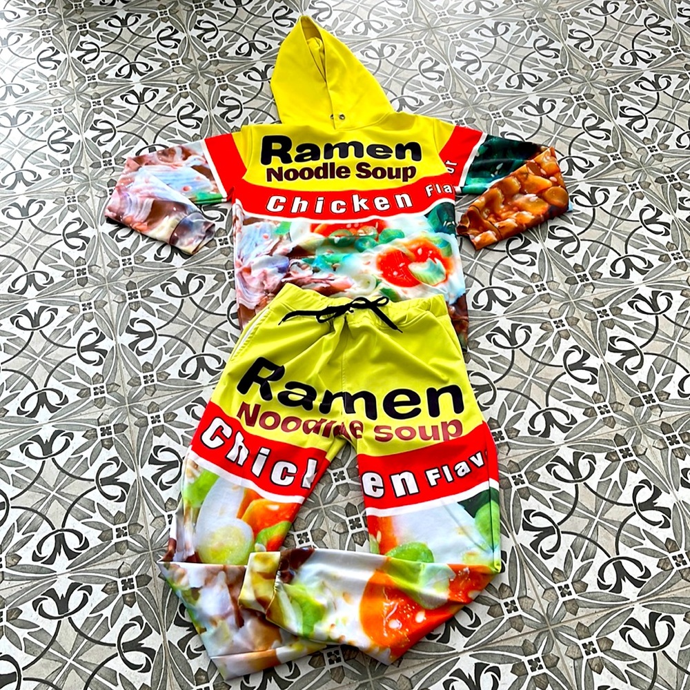 Funny Chicken Ramen Track Suit